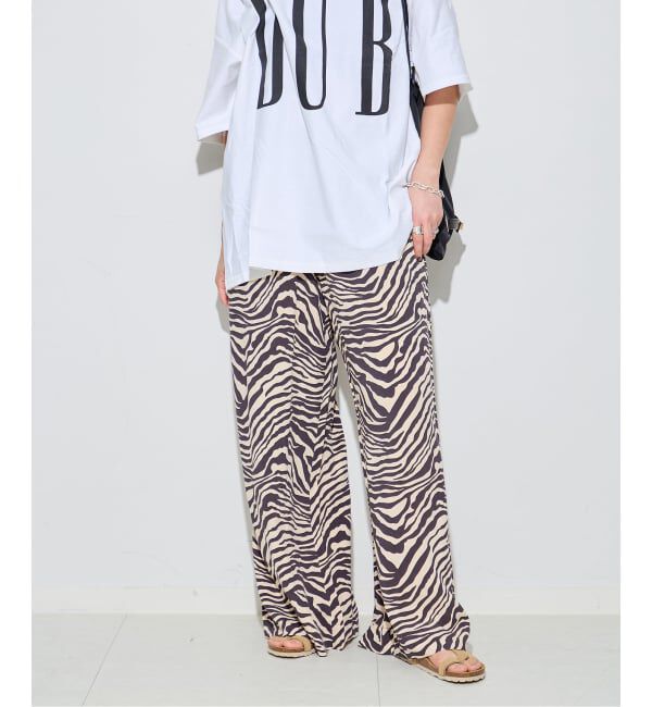 journal standard L'essage「別注【LUSANA / ルサーナ】CICI PANT：パンツ」|その他|ブラック