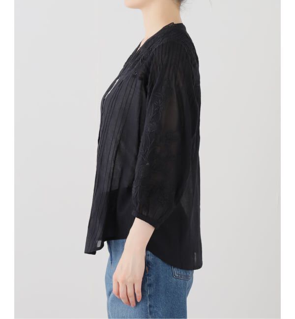 JOURNAL STANDARD「【Muche et Muchette/ミュッシェエミュセット】 Coquette Lace Trimmed Top」|シャツ・ブラウス|