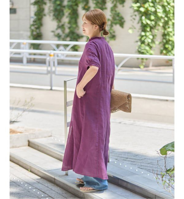 JOURNAL STANDARD「インディア コットンリネンメッシュワンピース」|ワンピース|