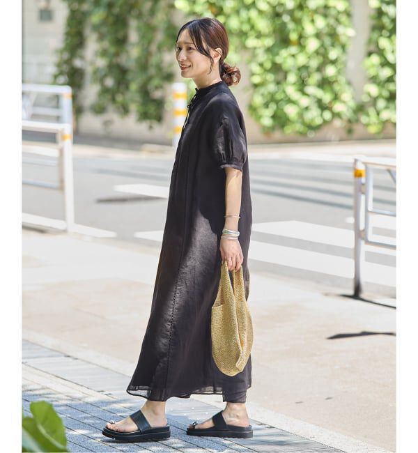 JOURNAL STANDARD「インディア コットンリネンメッシュワンピース」|ワンピース|