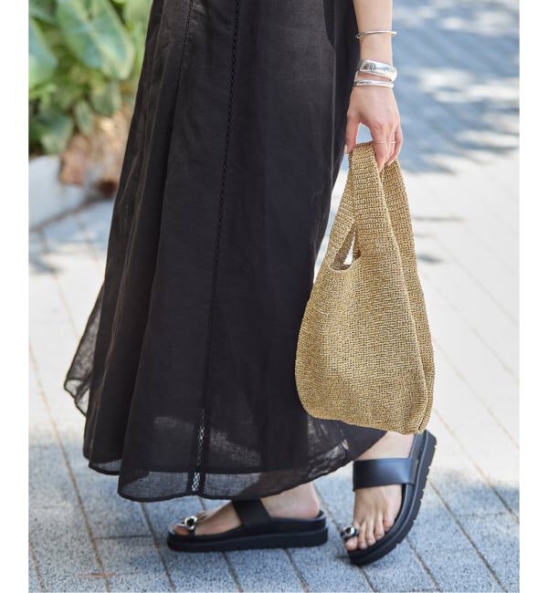 JOURNAL STANDARD「インディア コットンリネンメッシュワンピース」|ワンピース|