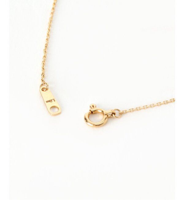 Lilas by Spick&Span「※バケットラインダイヤネックレス K10」|ネックレス|