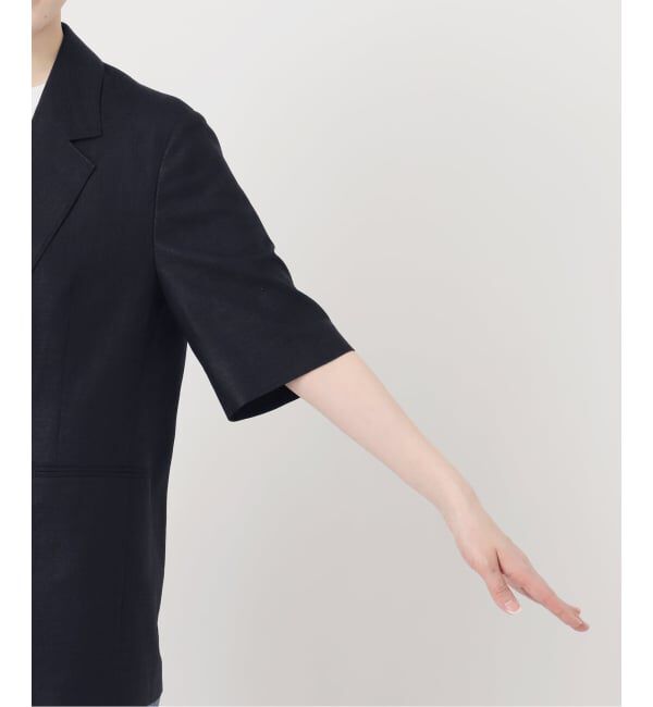 Spick and Span「《セットアップ可》ライトドライクロスシングルブレストジャケット」|テーラードジャケット|