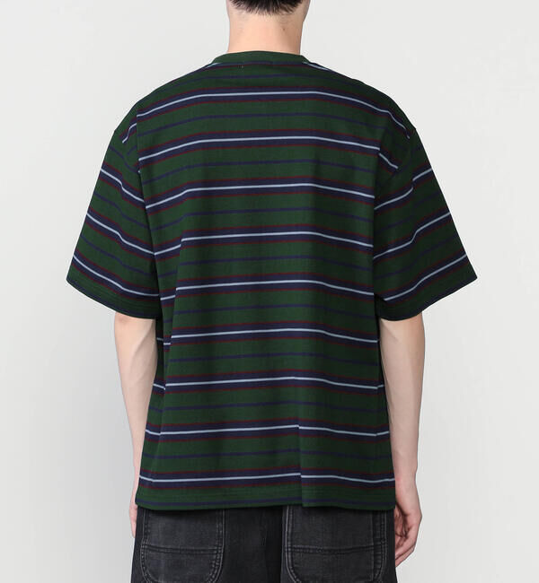  「SCYE BASICS |〈別注〉コットン 鹿の子ボーダーTシャツ MEN」|Tシャツ・カットソー|