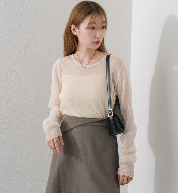  「ランダムチュールメローTEE」|Tシャツ・カットソー|
