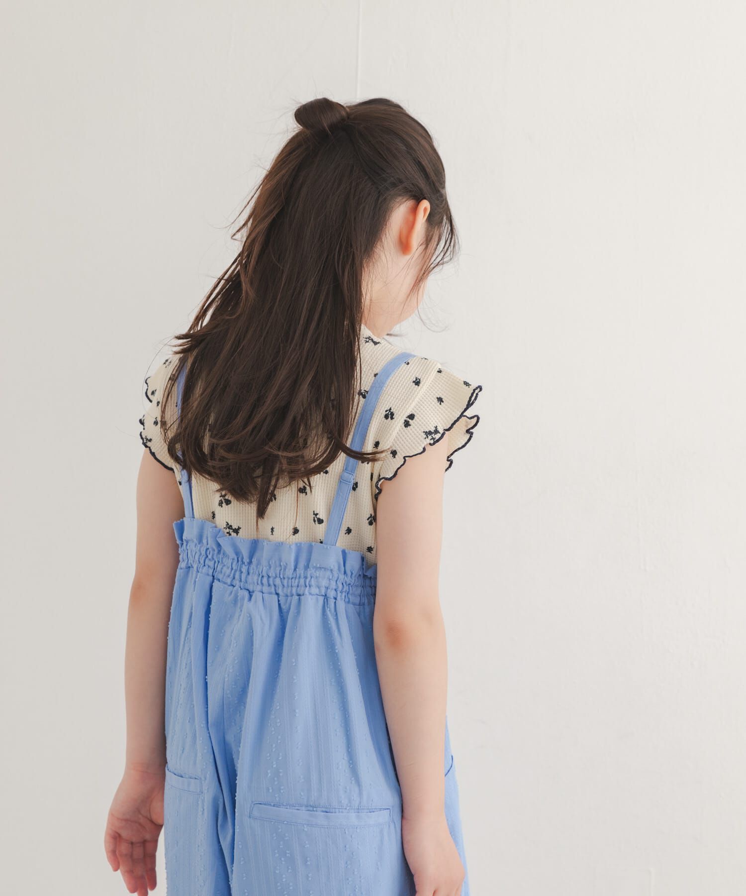 URBAN RESEARCH DOORS「花柄ワッフルフレンチフリルTシャツ(KIDS)」|その他|
