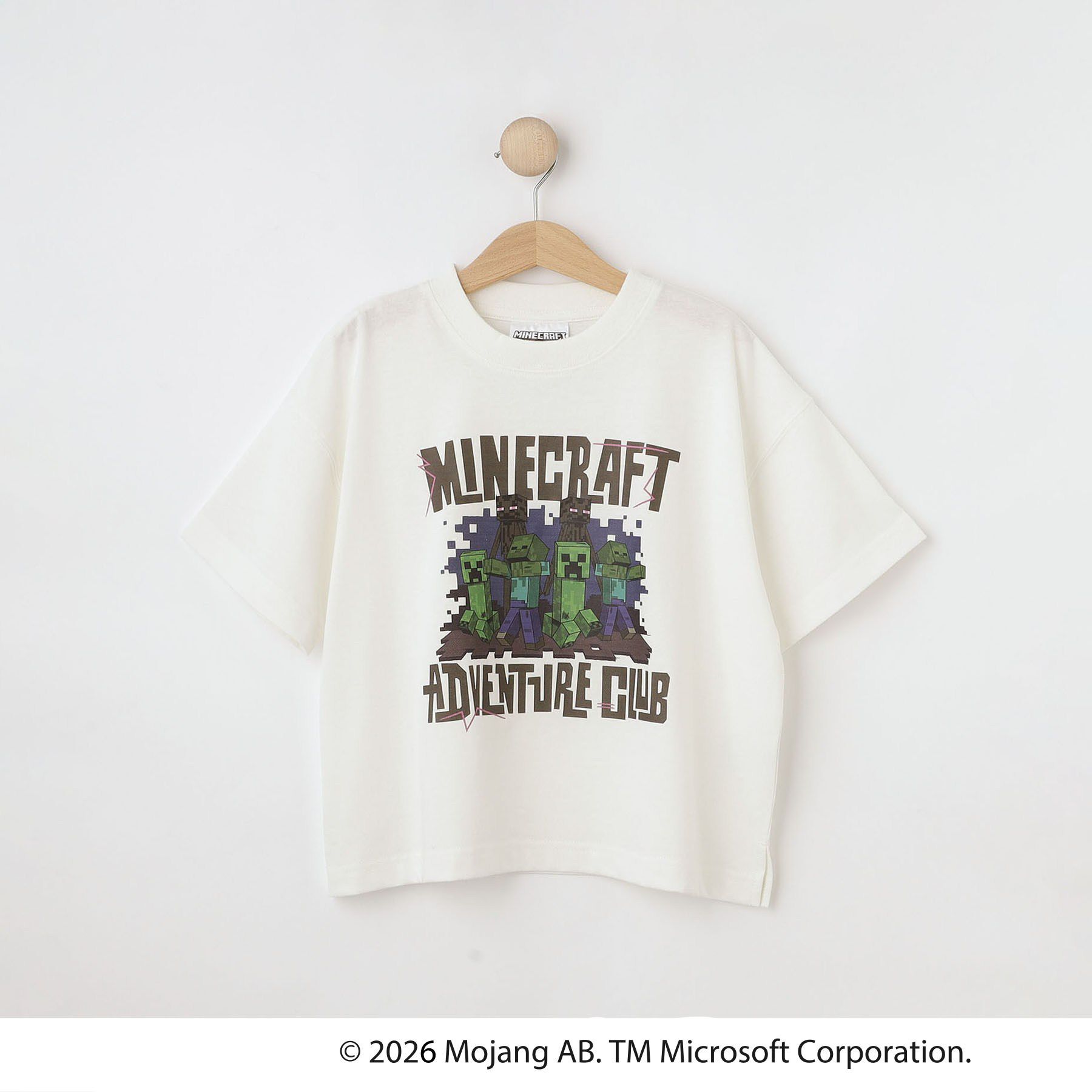 SHOO･LA･RUE「【マインクラフト】アソートプリント半袖Tシャツ」|Tシャツ・カットソー|ホワイト(001)