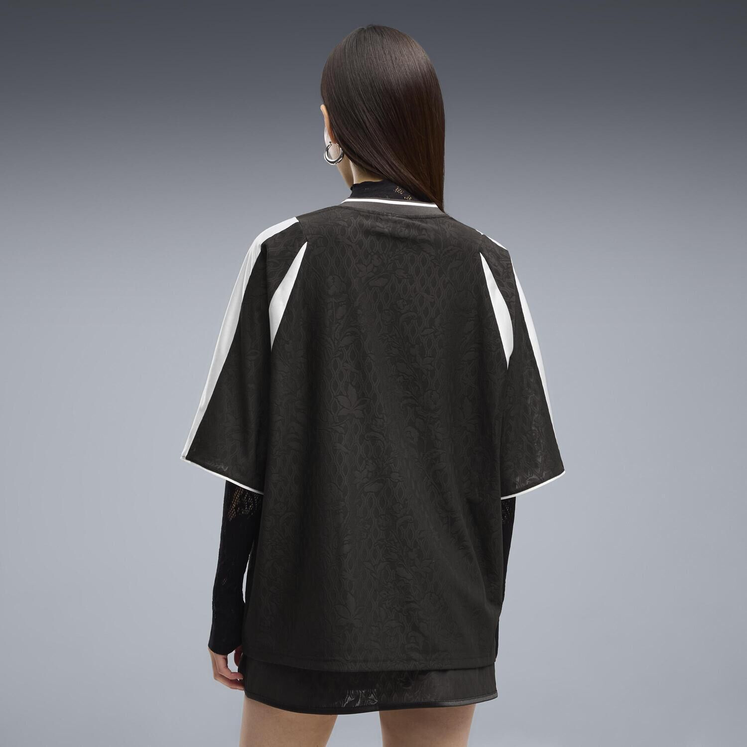 PUMA「【PUMA ｳｪｱ】W LACE PACK OVERSIZED JERSEY」|Tシャツ・カットソー|