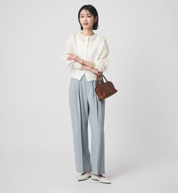 UNITED ARROWS green label relaxing「シアー フォルム カーディガン ウォッシャブル」|カーディガン|