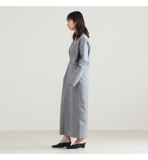 Demi-Luxe BEAMS 「YLEVE / キーネック トロピカル ワンピース」|ワンピース|