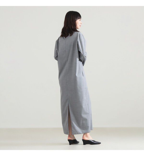 Demi-Luxe BEAMS 「YLEVE / キーネック トロピカル ワンピース」|ワンピース|