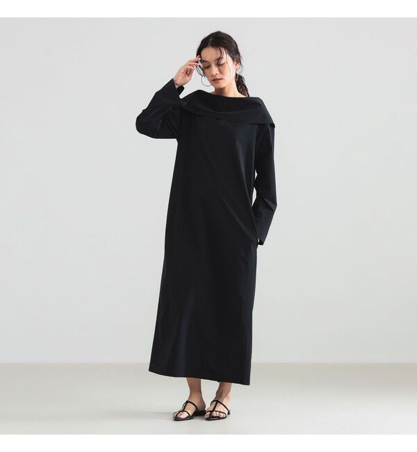 Demi-Luxe BEAMS 「オフショルダー ロングワンピース」|ワンピース|
