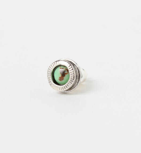 BEAMS「BEAMS｜NORTH WORKS / 10￠ ストーンピアス｜ ピアス｜片耳用｜ヴィンテージコイン｜｜ギフト 」|ピアス|