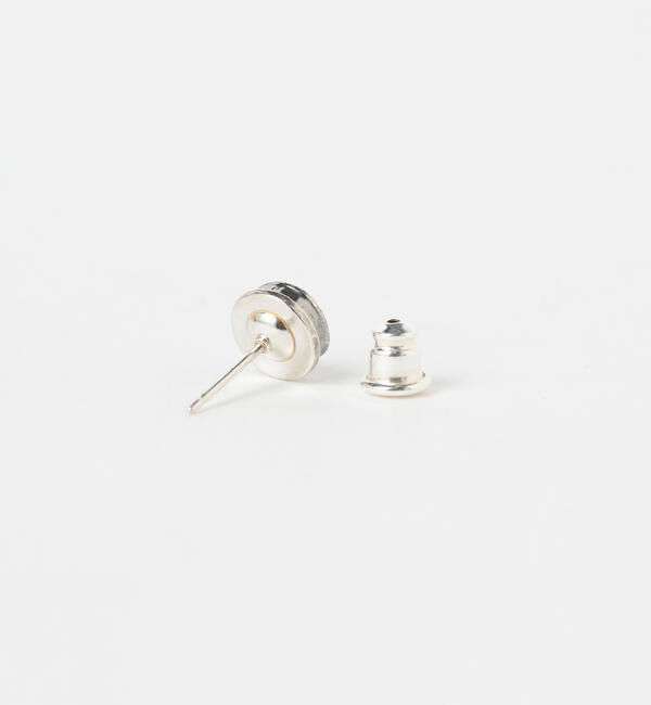 BEAMS「BEAMS｜NORTH WORKS / 10￠ ストーンピアス｜ ピアス｜片耳用｜ヴィンテージコイン｜｜ギフト 」|ピアス|
