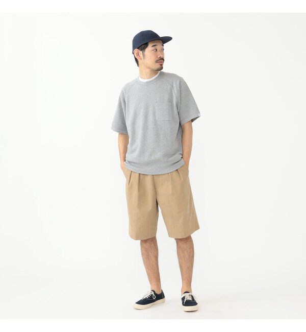 BEAMS PLUS「【別注】LOOPWHEELER / Extra Light Short Sleeve Sweat」|スウェット・ジャージ|