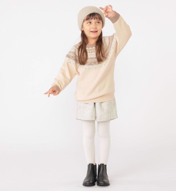 SHIPS KIDS「SHIPS KIDS:ガールズ ニット ワッチ」|ニット帽|