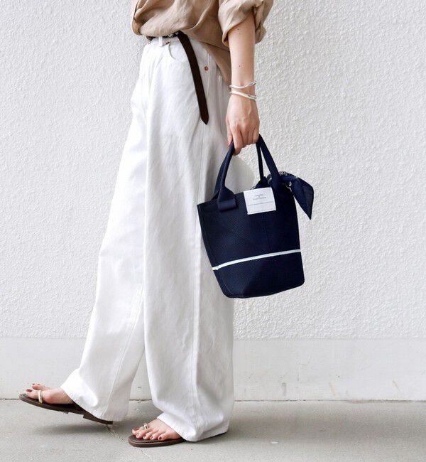 SHIPS for women「《予約》【WEB限定】George Cinq: ORIGAMI BAG（S）」|ショルダー・メッセンジャー|ネイビー