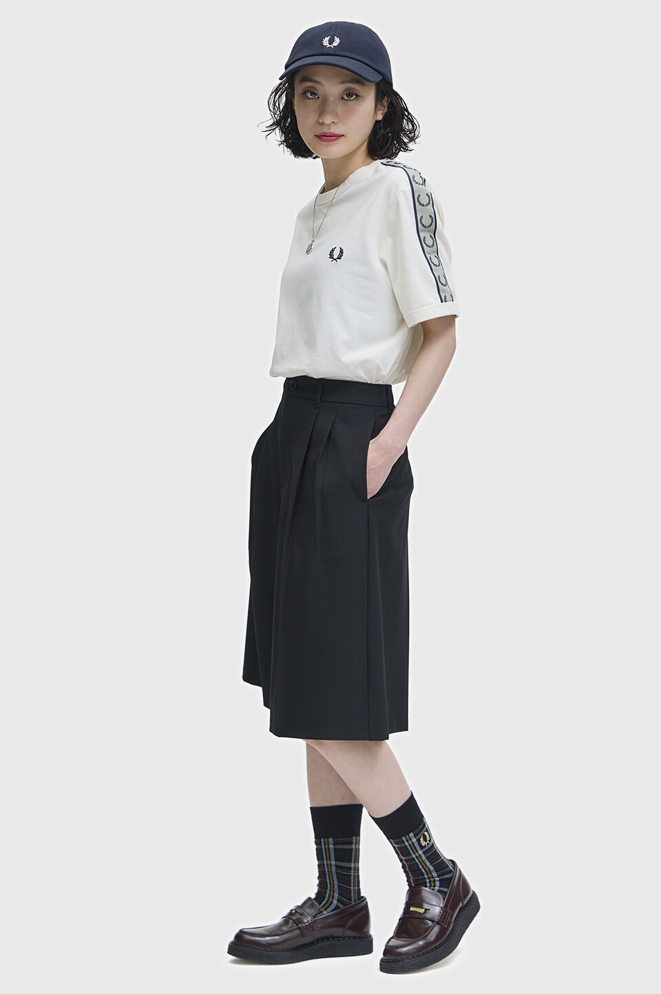 FRED PERRY 「Contrast Tape Ringer T-Shirt／コントラストテープリンガーTシャツ」|Tシャツ・カットソー|