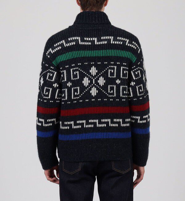 TOMORROWLAND MENS「【別注】PENDLETON カシミヤ ショールカラー カウチンニット」|ニット・セーター|