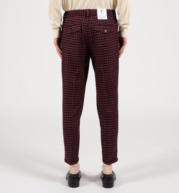 TOMORROWLAND BUYING WEAR「PT TRINO Rebel Fit ウールシルクリネン ノープリーツスラックス」|スラックス|