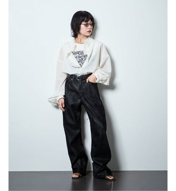  「LEE 別注 FAUX LEATHER パンツ」|その他|