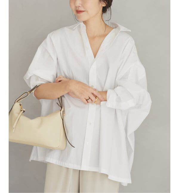 Plage「Typewrter Poncho シャツ」|シャツ・ブラウス|