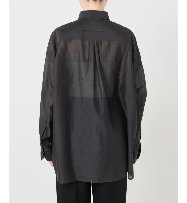 VERMEIL par iena「TICCA ティッカ コットンシルクスクエアビッグシャツ uni 0261401113」|シャツ・ブラウス|
