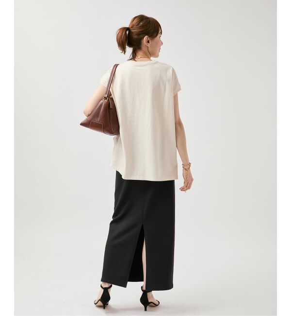 VERMEIL par iena「upper hights アッパーハイツ BIG ノースリーブTシャツ 262CW0102」|Tシャツ・カットソー|