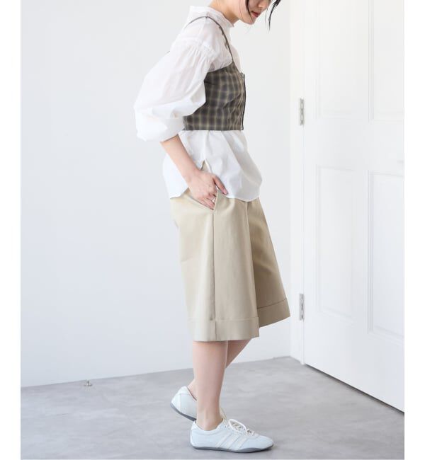 IENA「【一部店舗限定】JANE SMITH/ジェーンスミス CHECK TOPS ビスチェ 26SBL-464L」|シャツ・ブラウス|