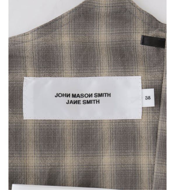 IENA「【一部店舗限定】JANE SMITH/ジェーンスミス CHECK TOPS ビスチェ 26SBL-464L」|シャツ・ブラウス|