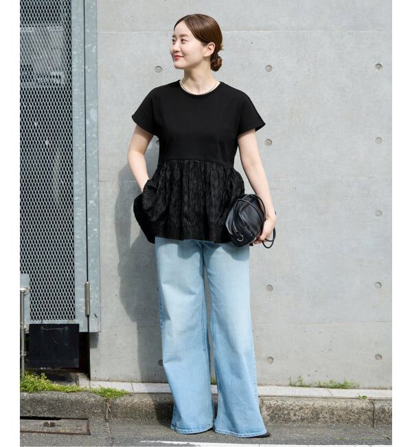 IENA「TORRAZZO DONNA/トラッゾドンナ ドットTシャツ」|Tシャツ・カットソー|