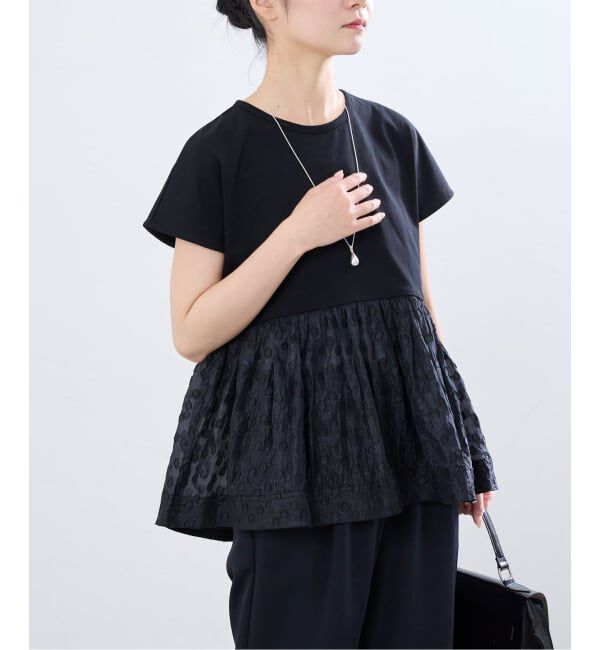 IENA「TORRAZZO DONNA/トラッゾドンナ ドットTシャツ」|Tシャツ・カットソー|