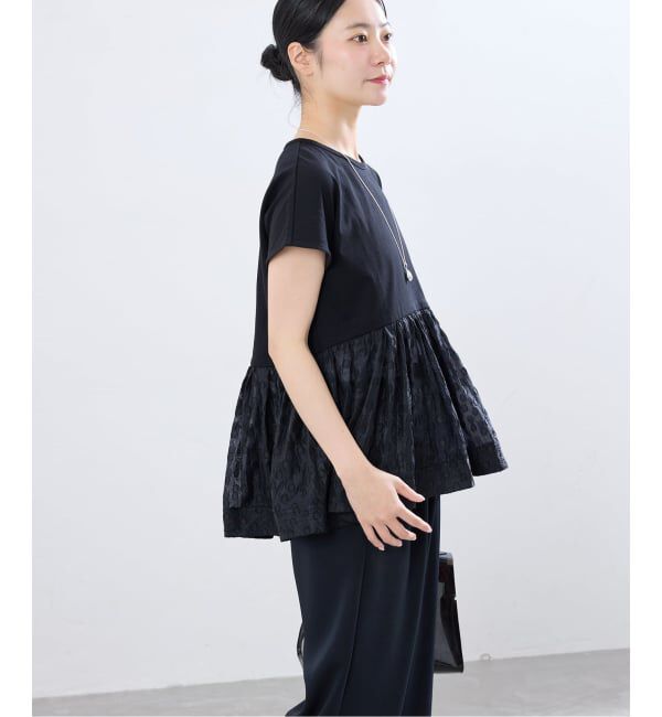 IENA「TORRAZZO DONNA/トラッゾドンナ ドットTシャツ」|Tシャツ・カットソー|