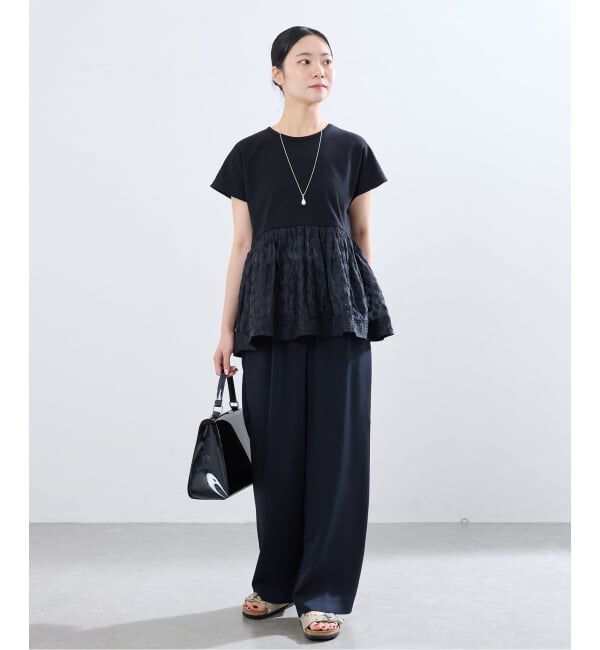 IENA「TORRAZZO DONNA/トラッゾドンナ ドットTシャツ」|Tシャツ・カットソー|