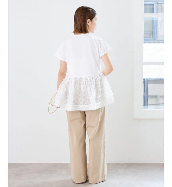 IENA「TORRAZZO DONNA/トラッゾドンナ ドットTシャツ」|Tシャツ・カットソー|
