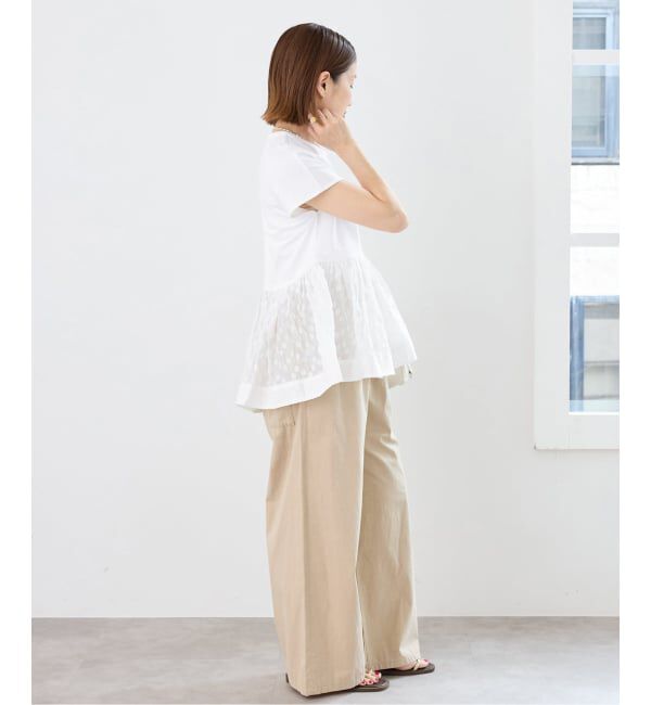 IENA「TORRAZZO DONNA/トラッゾドンナ ドットTシャツ」|Tシャツ・カットソー|