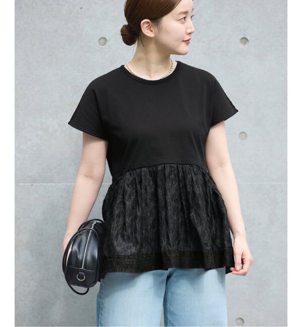 IENA「TORRAZZO DONNA/トラッゾドンナ ドットTシャツ」|Tシャツ・カットソー|
