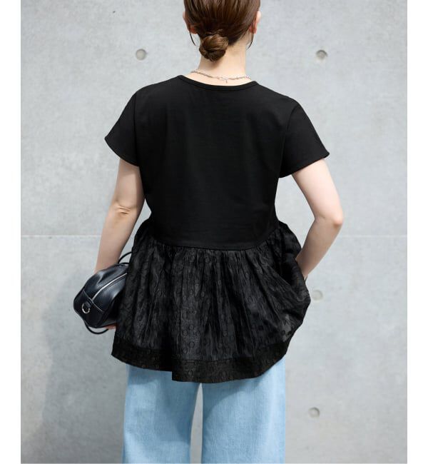 IENA「TORRAZZO DONNA/トラッゾドンナ ドットTシャツ」|Tシャツ・カットソー|
