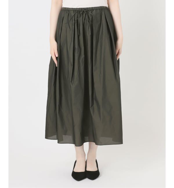 VERMEIL par iena「《予約》メッシュタックギャザースカート」|スカート|