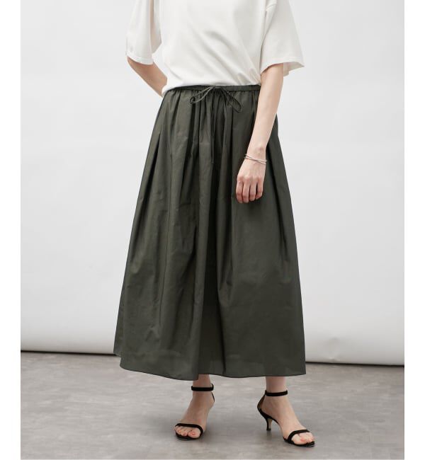 VERMEIL par iena「《予約》メッシュタックギャザースカート」|スカート|
