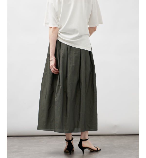 VERMEIL par iena「《予約》メッシュタックギャザースカート」|スカート|