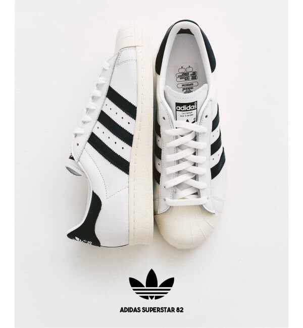 417 EDIFICE「adidas / アディダス SUPERSTAR 82」|スニーカー|ホワイト