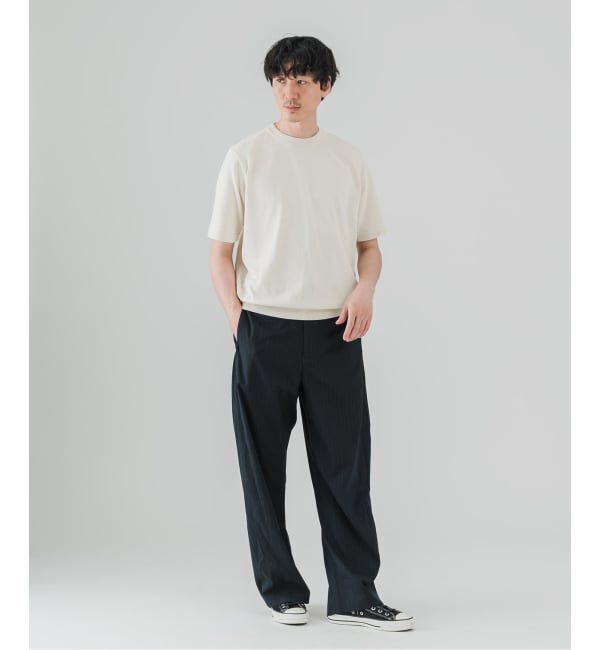 EDIFICE「Essential ニット Tシャツ」|Tシャツ・カットソー|
