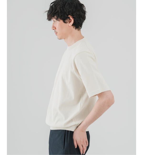 EDIFICE「Essential ニット Tシャツ」|Tシャツ・カットソー|