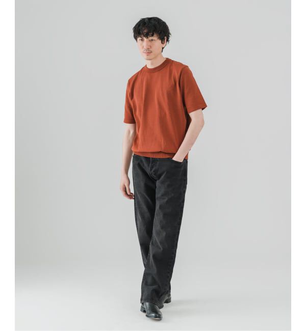 EDIFICE「Essential ニット Tシャツ」|Tシャツ・カットソー|