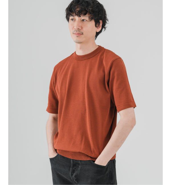 EDIFICE「Essential ニット Tシャツ」|Tシャツ・カットソー|