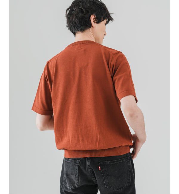 EDIFICE「Essential ニット Tシャツ」|Tシャツ・カットソー|