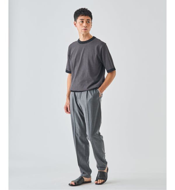 EDIFICE「Essential ニット Tシャツ」|Tシャツ・カットソー|