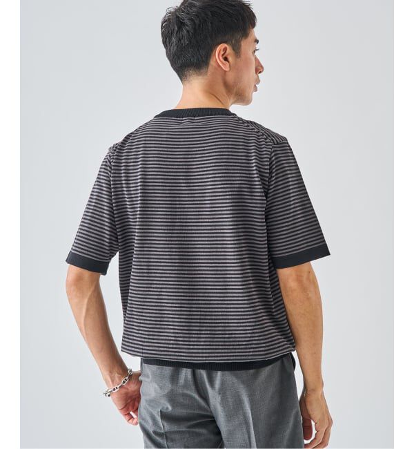 EDIFICE「Essential ニット Tシャツ」|Tシャツ・カットソー|