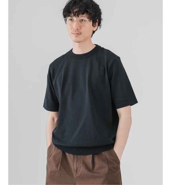 EDIFICE「Essential ニット Tシャツ」|Tシャツ・カットソー|